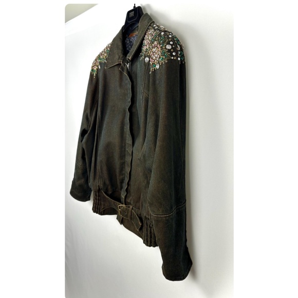 Vintage 1980’s Dark Brown Denim Jacket and Pants - Two Piece Set - XS/S - Picture 7 of 10